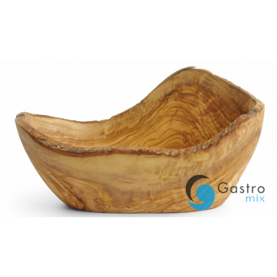 Miska dekoracyjna z drewna oliwnego, 300x190x(H)110mm | 505373 hendi 