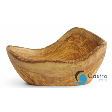 Miska dekoracyjna z drewna oliwnego, 300x190x(H)110mm | 505373 hendi 