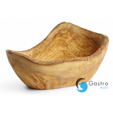 Miska dekoracyjna z drewna oliwnego, 300x190x(H)110mm | 505373 hendi 