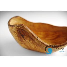 Miska dekoracyjna z drewna oliwnego, 300x190x(H)110mm | 505373 hendi