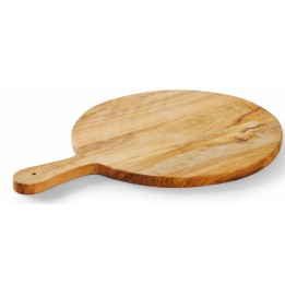 Deska do serwowania z drewna oliwnego, ø320x(H)19mm | 505380 hendi