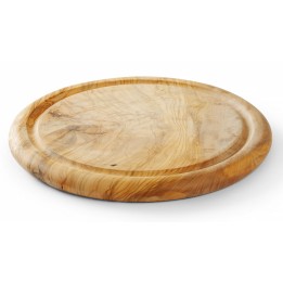 Deska do serwowania z drewna oliwnego, ø260x(H)25mm| 505397 hendi