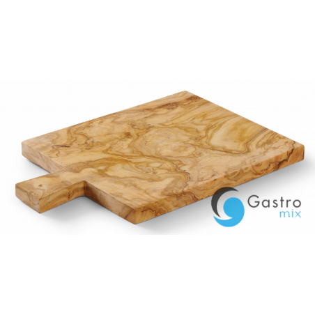 Deska do serwowania z drewna oliwnego, 340x230x(H)22mm | 505427 HENDI 