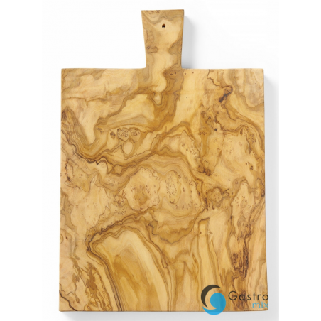 Deska do serwowania z drewna oliwnego, 340x230x(H)22mm | 505427 HENDI 