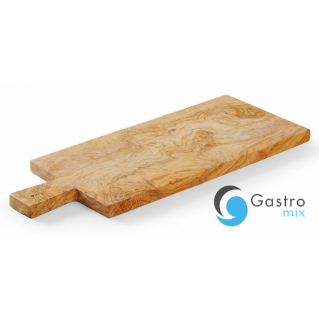 Deska do serwowania z drewna oliwnego, 480x190x(H)22mm| 505434 HENDI 