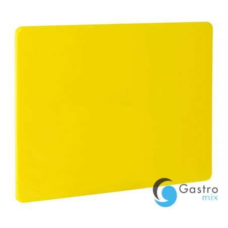 Deska do krojenia HACCP GN 1/1  żółty, 530x325x(H)10mm | 826850 HENDI 