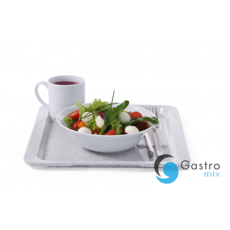 Taca poliestrowa gładka GN 1/2 granit-265x325 mm | 876602 HENDI 
