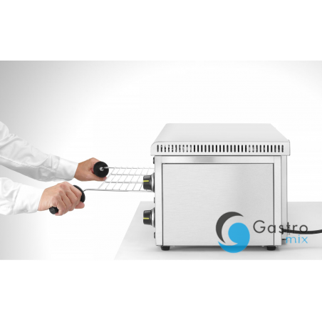 Opiekacz GN 1/1, 220-240V/2850W, 770x485x(H)305mm | 264126 hendi 