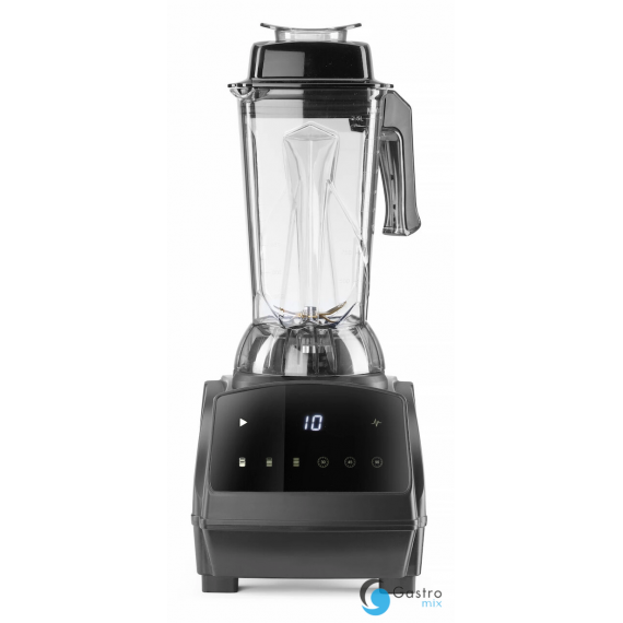 Blender barmański elektroniczny, 2,5L, czarny, 220-240V/1680W, 220x240x(H)535mm | 238097 HENDI 
