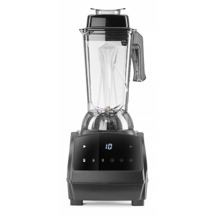 Blender barmański elektroniczny, 2,5L, czarny, 220-240V/1680W, 220x240x(H)535mm | 238097 HENDI