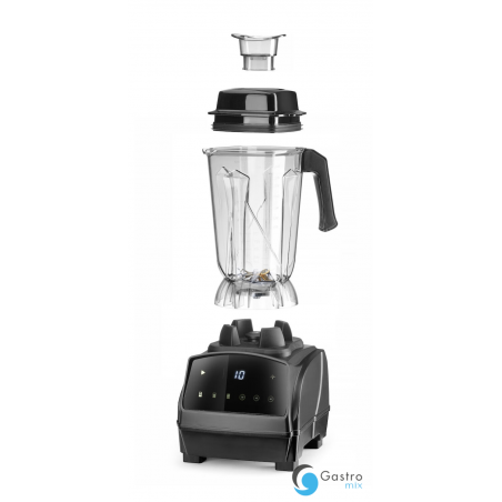 Blender barmański elektroniczny, 2,5L, czarny, 220-240V/1680W, 220x240x(H)535mm | 238097 HENDI 