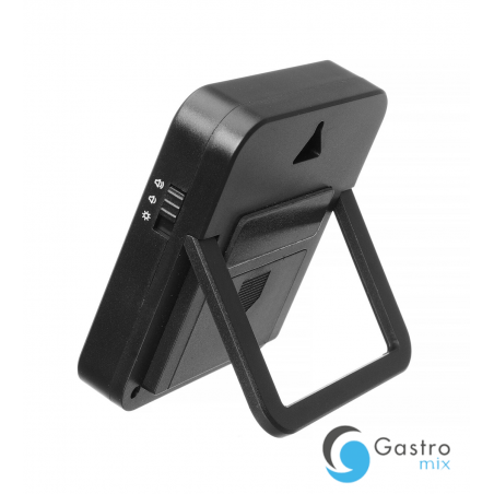 Timer dwuzakresowy, czarny, 82x20x(H)86mm | 582046 HENDI 