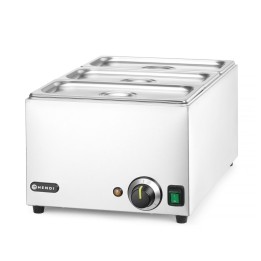 Zestaw: Bemar HENDI RANGER + 3x GN 1/3 z pokrywką, HENDI, GN 1/1, 230V/1000W, 590x332x(H)242mm| 238967 HENDI