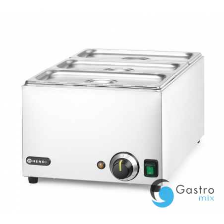 Zestaw: Bemar HENDI RANGER + 3x GN 1/3 z pokrywką, HENDI, GN 1/1, 230V/1000W, 590x332x(H)242mm|... 