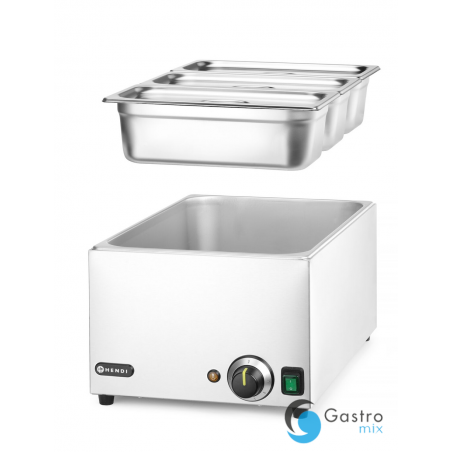 Zestaw: Bemar HENDI RANGER + 3x GN 1/3 z pokrywką, HENDI, GN 1/1, 230V/1000W, 590x332x(H)242mm|... 