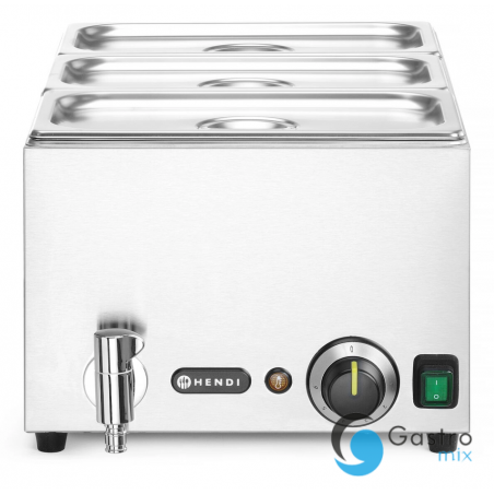 Zestaw: Bemar HENDI Ranger z kranem spustowym + 3x GN 1/3 z pokrywką , HENDI, GN 1/1,| 238868 HENDI 