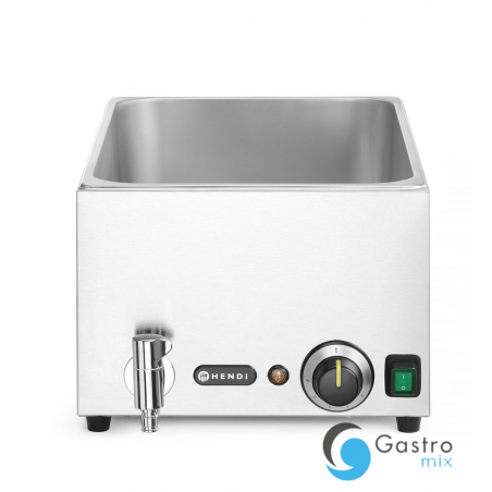 Zestaw: Bemar HENDI Ranger z kranem spustowym + 3x GN 1/3 z pokrywką , HENDI, GN 1/1,| 238868 HENDI 