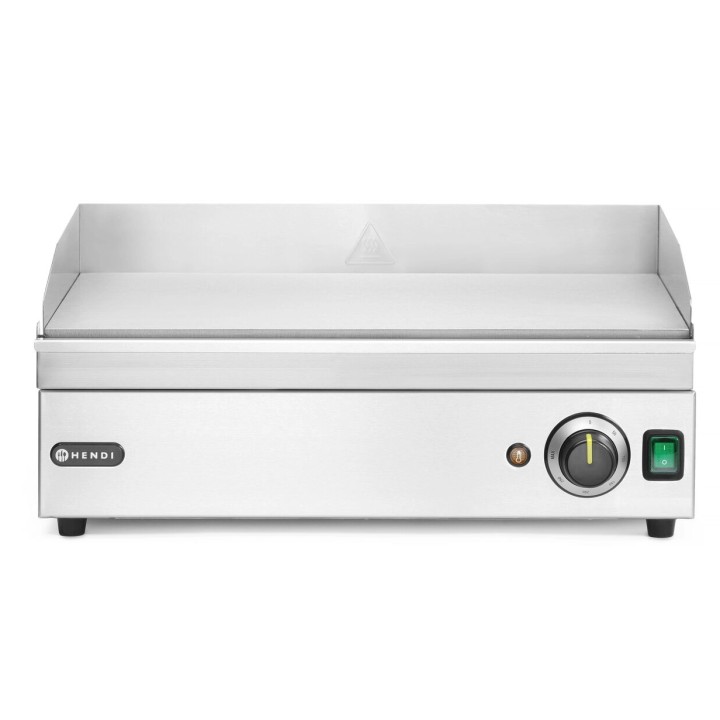Płyta grillowa, HENDI, Kitchen Line, gładka, 220-240V/2400W, 527x404x(H)233mm | 154939 HENDI