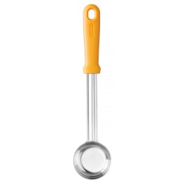 Chochla do sosu do pizzy heavy-duty, 0,09L, pomarańczowy, 330x72x(H)27mm | 855621 HENDI
