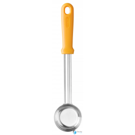 Chochla do sosu do pizzy heavy-duty, 0,09L, pomarańczowy, 330x72x(H)27mm | 855621 HENDI