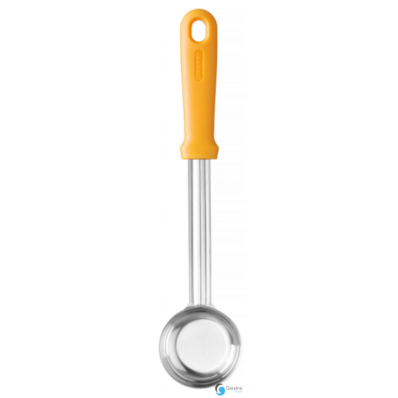 Chochla do sosu do pizzy heavy-duty, 0,09L, pomarańczowy, 330x72x(H)27mm | 855621 HENDI 