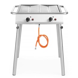 Xantos Grill gazowy, 9,5kW, 770x710x(H)870mm | 148624  HENDI