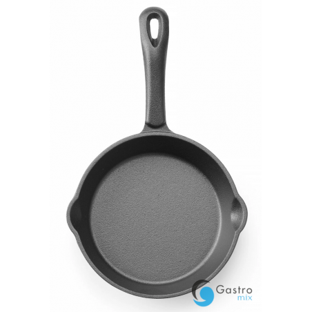 Patelnia żeliwna, czarny, ⌀165x(H)35mm| 629314 HENDI 