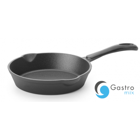 Patelnia żeliwna, czarny, ⌀165x(H)35mm| 629314 HENDI 