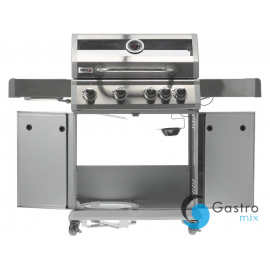  GRILL GAZOWY 4+1 STAL NIERDZEWNA 14,2KW, Z SZYBĄ | YG-20003 YATO