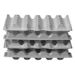 Zestaw 4 tacek na jajka HENDI OVOBOX 120, 291x288x(H)41mm| 870792 HENDI