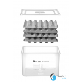  Pojemnik na jajka HENDI OVOBOX 120, GN 2/3, 18L, 355x325x(H)200mm | 870785 HENDI
