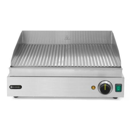 Płyta grillowa żebrowana, HENDI, Profi Line, ryflowana, 230V/2400W, 550x435x(H)245mm | 203170 HENDI 