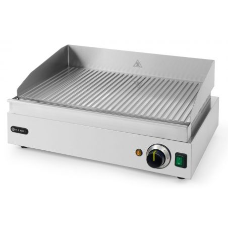 Płyta grillowa żebrowana, HENDI, Profi Line, ryflowana, 230V/2400W, 550x435x(H)245mm | 203170 HENDI 