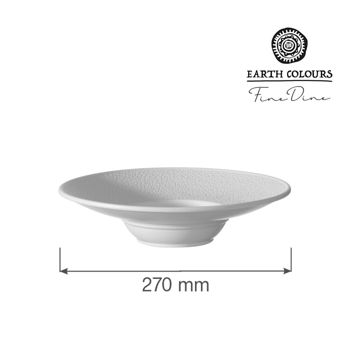 Talerz głęboki z szerokim rantem Fizz 270mm | 788608 FINE DINE
