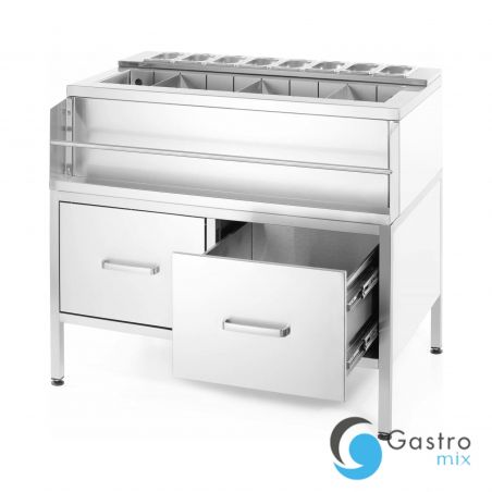 Bostońska Stacja Barowa, 1000x650x(H)900 mm, Barmatic | 200445 FINE DINE 