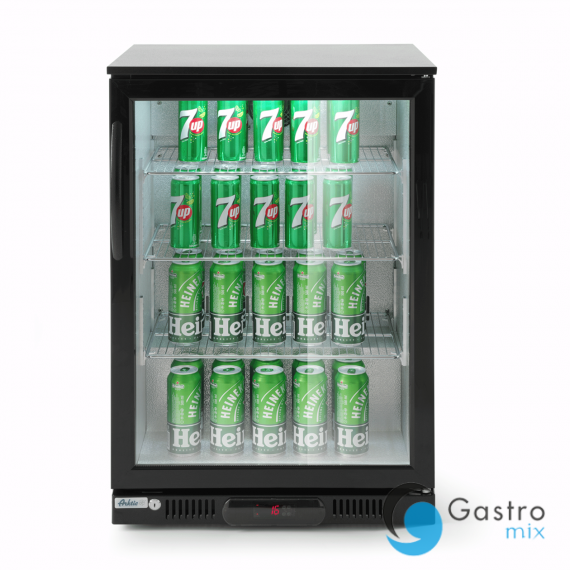 Chłodziarka barowa 108 l jednodrzwiowa podblatowa Barmatic Candour, czarna | 235980 fine dine 