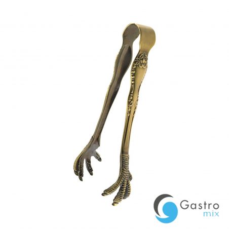 Szczypce do lodu szpony, Antique Brass | M37066 fine dine 