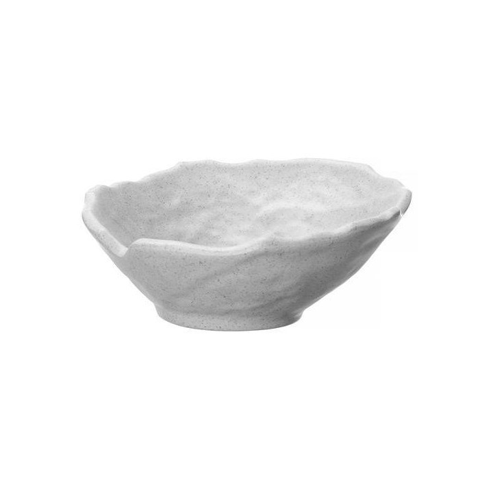 Miska skośna Rock, szara, 232x225x(h)95mm | 562314 fine dine
