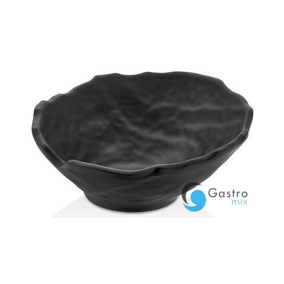 Miska skośna Rock, czarna, 282x275x(h)115mm | 562321 fine dine 