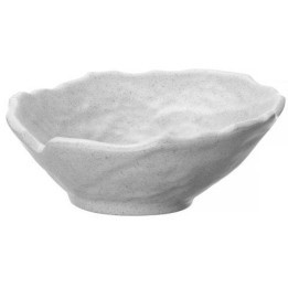 Miska skośna Rock, szara, 282x275x(h)115mm | 562338 fine dine