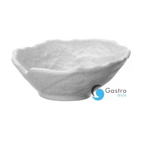 Miska skośna Rock, szara, 282x275x(h)115mm | 562338 fine dine 