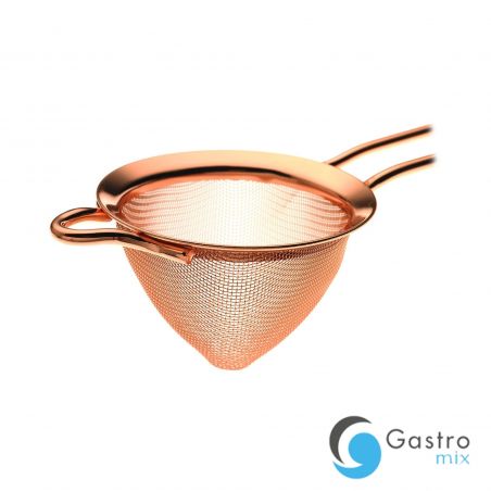 Sitko stożkowe/cedzak miedź 89x264 mm| M37025CP fine dine 