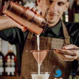  Sitko stożkowe/cedzak miedź 89x264 mm| M37025CP fine dine