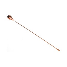 Długa łyżka barmańska miedź 400 mm | M37013CP fine dine