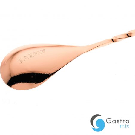 Długa łyżka barmańska miedź 400 mm | M37013CP fine dine 