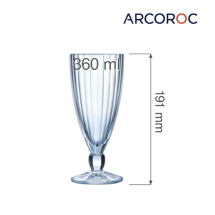 Pucharek do lodów i deserów Quadro 360 ml | 12615 FINE DINE