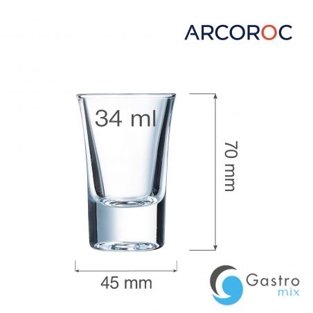 Kieliszek  34 ml do wódki i likieru Hot Shot | V8248 FINE DINE 