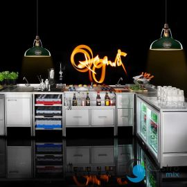  Stacja barowa aperitif Oxygen, 1000x650x(H)900 mm, Barmatic | 200049 FINE DINE