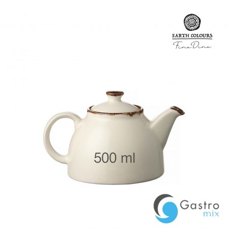 Dzbanek do herbaty Vanilla, 500ml | 769584 FINE DINE 