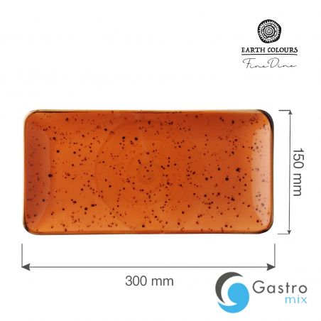 Talerz prostokątny Dahlia, 300x150mm | 769645 FINE DINE 